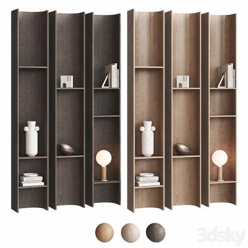 Vertical rack-shelf