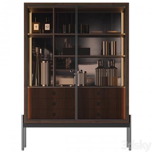 bookcase Minotti Superquadra 2021 collection № 4
