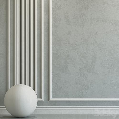Decorative plaster with molding 116