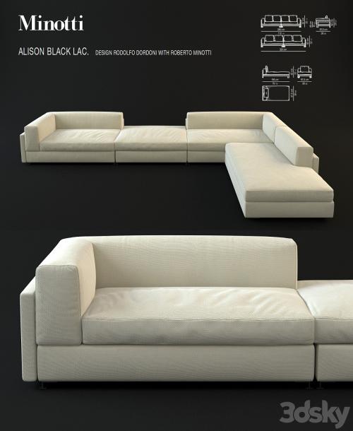 Minotti Alison L sofa - Rodolfo Dordoni and Roberto Minotti - 2010