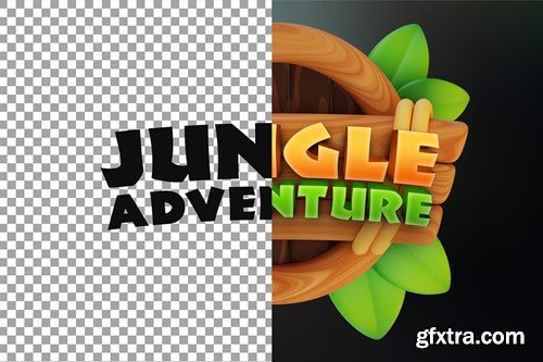 Game Hero Adventure 3D Text Effect HQYJB6N