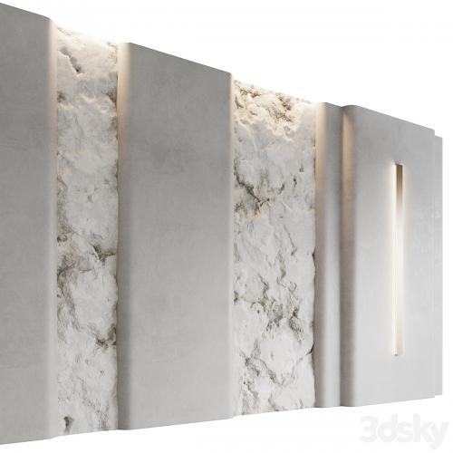 Monolithic wall panel