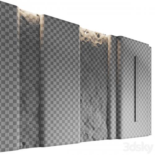 Monolithic wall panel