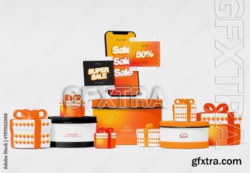 Anniversary Sale Mockup 797002088