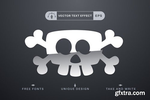 Razor - Editable Text Effect, Font Style 3EQGHTA
