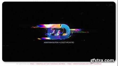 Videohive Addition Glitch - Logotype Intro 52132031 Videohive Addition Glitch - Logotype Intro 52132031