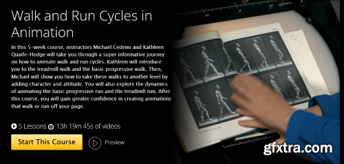 NMA / New Masters Academy - Cedeno & Quaife-Hodge - Walk and Run Cycles in Animation