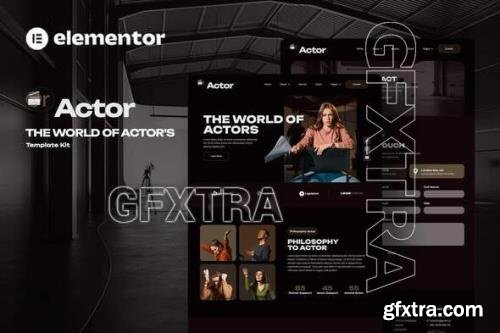 Oractor - Actor Agency Elementor Template Kit 52102056