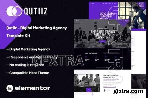 Qutiiz - Digital Marketing Agency Template Kit 52105843