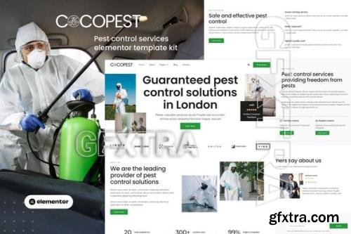 Cocopest - Pest Control Services Elementor Template Kit 52059360