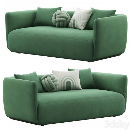 Cozy 2-seat Sofa by MDF Italia