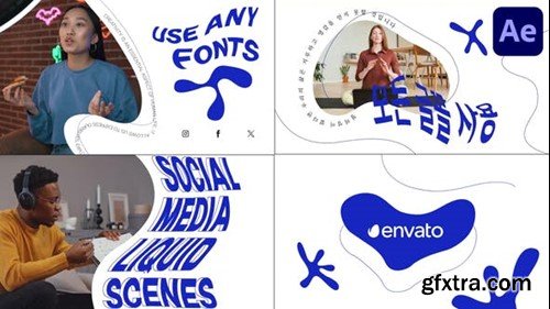 Videohive Social Media Liquid Scenes for After Effects 52155792 Videohive Social Media Liquid Scenes for After Effects 52155792