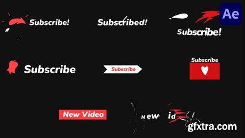 Videohive Youtube Subscribers for After Effects 52120490