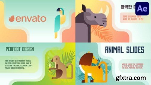 Videohive Animal Slides for After Effects 52123377