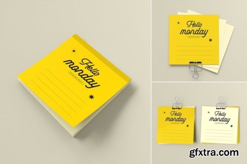 Note Mockup Collections 14xPSD