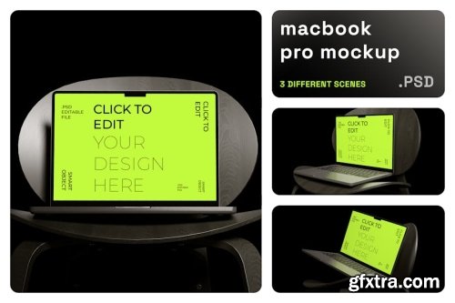MacBook Pro Mockup Collections 14xPSD