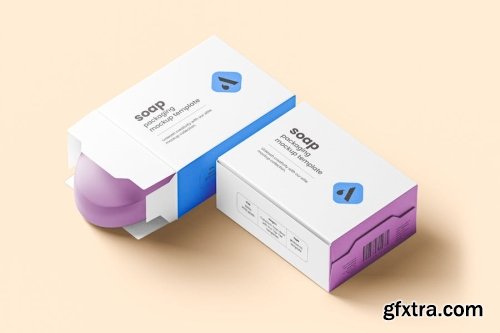 Soap Package Mockup Collections 12xPSD