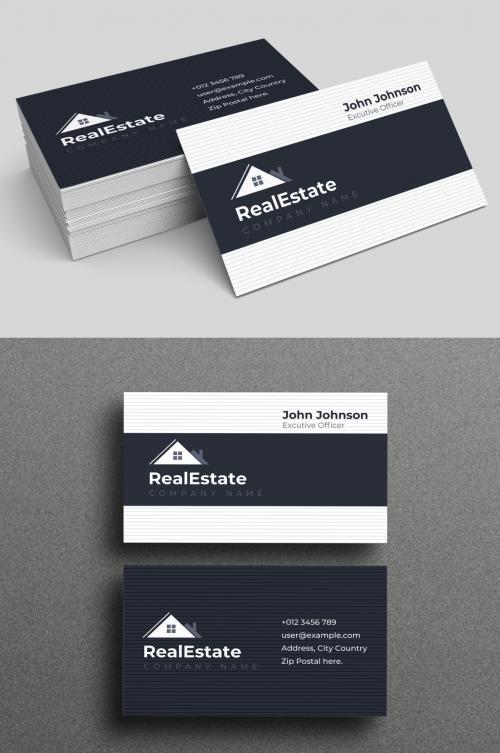 Real Estate Creative Business Card Layout
