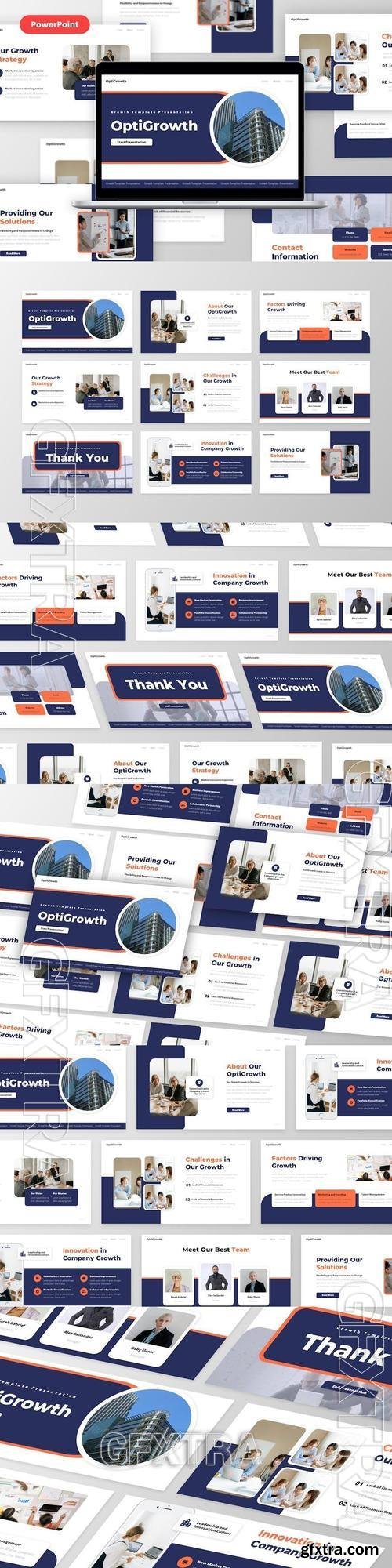 OptiGrowth- Growth PowerPoint, Keynote and Google Slides Template