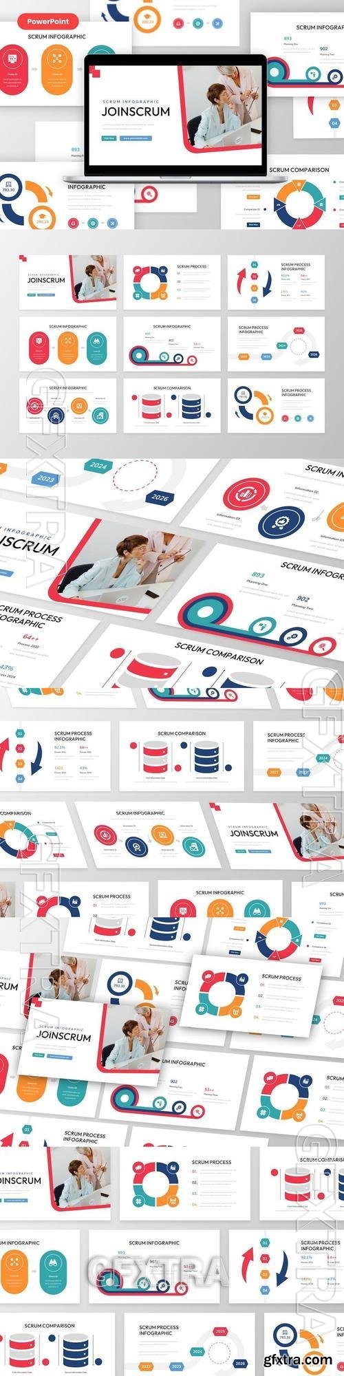 JOINSCRUM - Scrum Infographic PowerPoint, Keynote and Google Slides Template JOINSCRUM - Scrum Infographic PowerPoint, Keynote and Google Slides Template