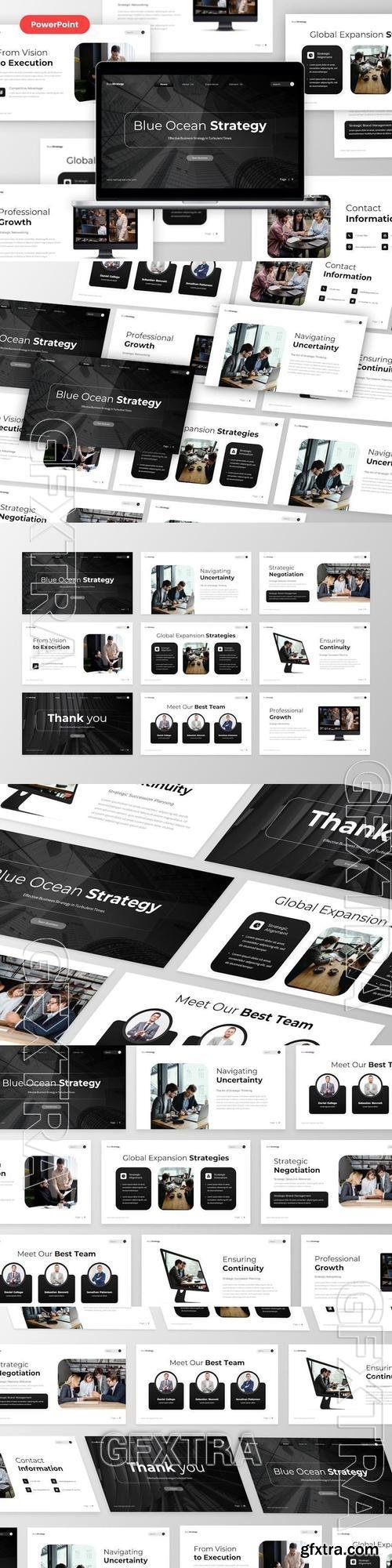 Business Strategy - Pitch Deck PowerPoint, Keynote and Google Slides Template