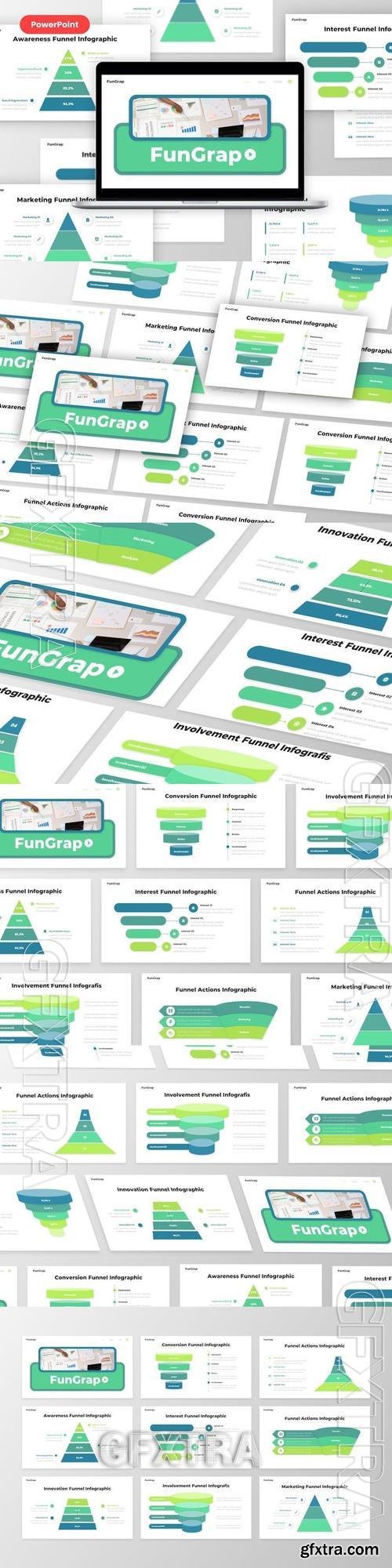 FunGrap - Funnel Infographic PowerPoint, Keynote and Google Slides Template FunGrap - Funnel Infographic PowerPoint, Keynote and Google Slides Template