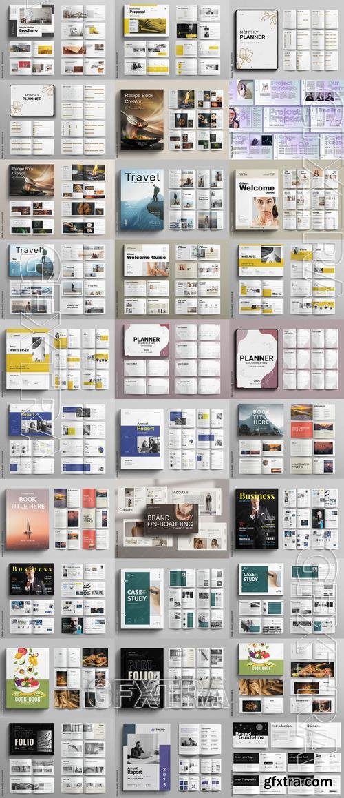 30 Indesign Templates Bundle 26 by Adobestock