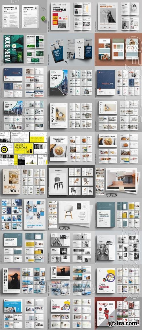 30 Indesign Templates Bundle 27 by Adobestock 30 Indesign Templates Bundle 27 by Adobestock