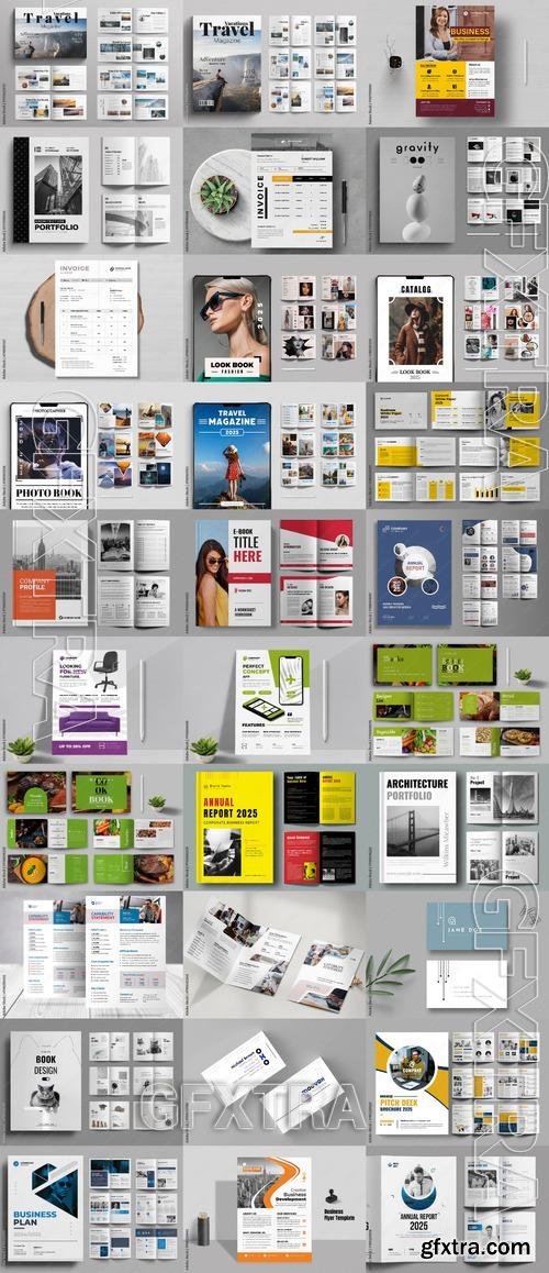 30 Indesign Templates Bundle 28 by Adobestock