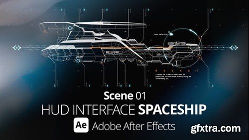 Videohive HUD Interface Spaceship 01 Ae 52210094