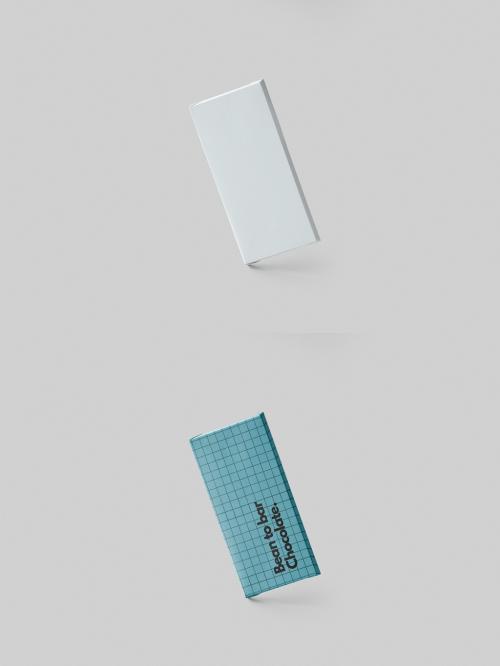 Chocolate Bar Wrapper Mockup in Equilibrium