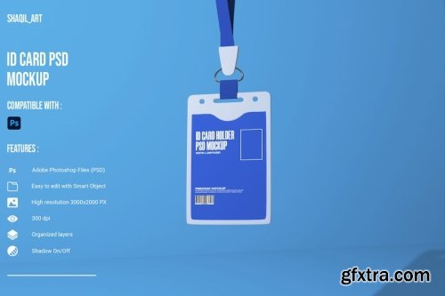 ID Card Mockup Collections 12xPSD