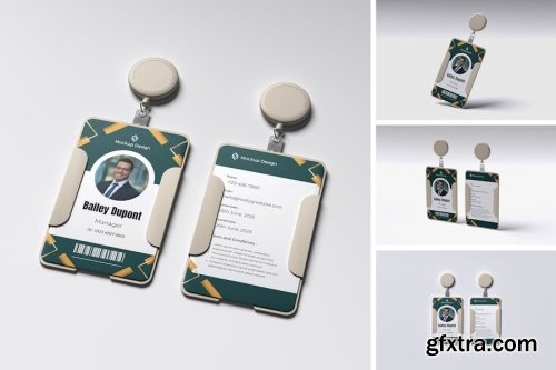 ID Card Mockup Collections 12xPSD