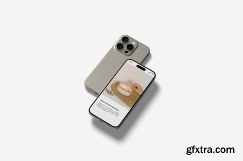 iPhone 15 Mockups Collections 11xPSD
