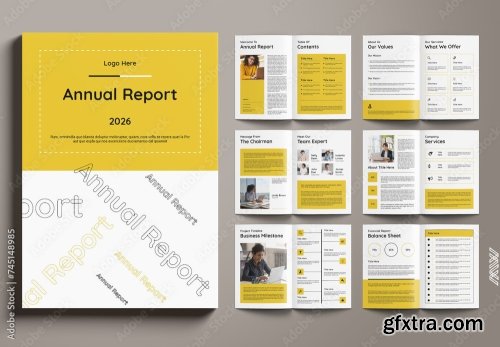 Annual Report Template 745148985