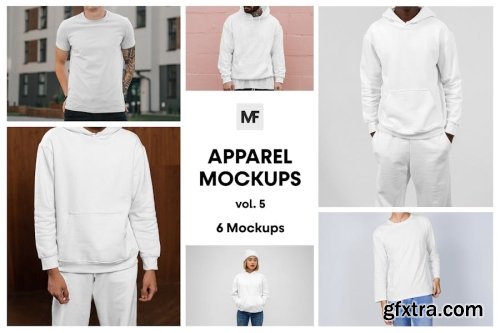 Apparel Mockup Collections 7xPSD