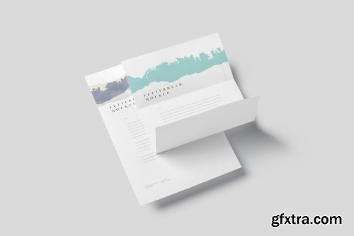 Letterhead Mockup Collections 13xPSD