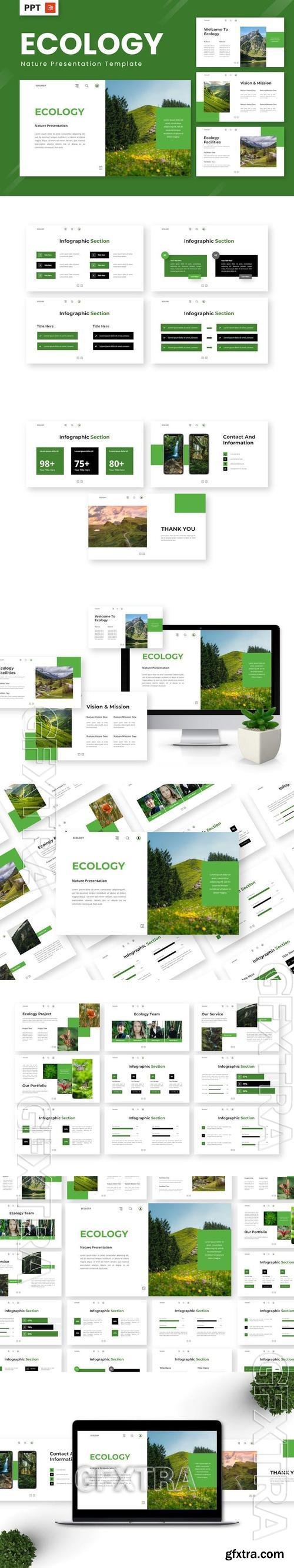 Ecology - Nature Powerpoint Templates AM6NG55