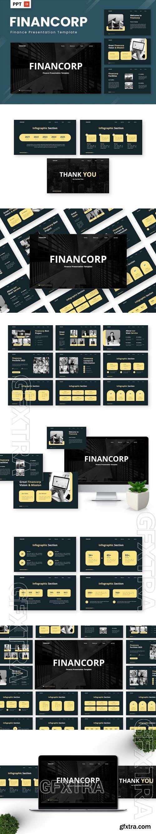 Financorp - Finance Powerpoint Templates T4XS6LU Financorp - Finance Powerpoint Templates T4XS6LU