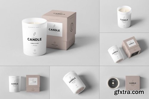 Candle Mockup Collections #2 14xPSD