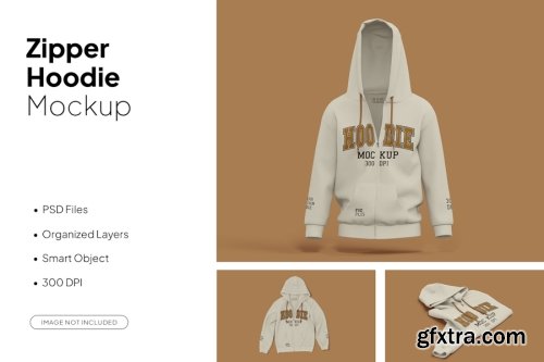 Hoodie Mockup Collections 5xPSD