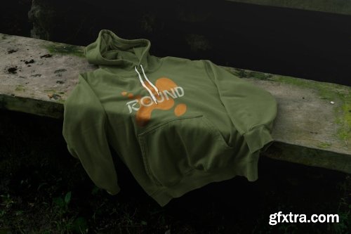 Hoodie Mockup Collections 5xPSD