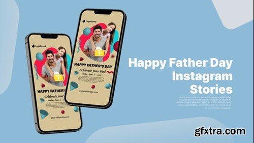 Videohive Happy Father Day Instagram Stories 52125689