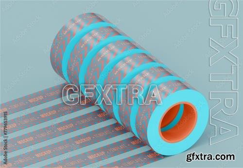 Paper Duct Tape Mockup 779653915