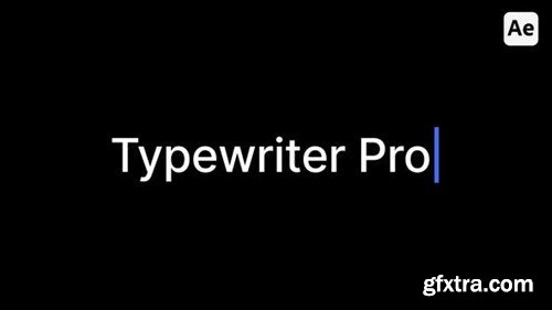 Videohive Typewriter Pro 52212780