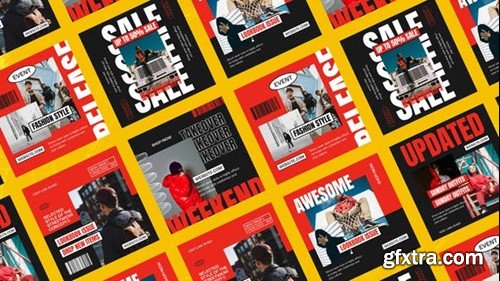 Videohive Halo Fashion Instagram Post 52220672