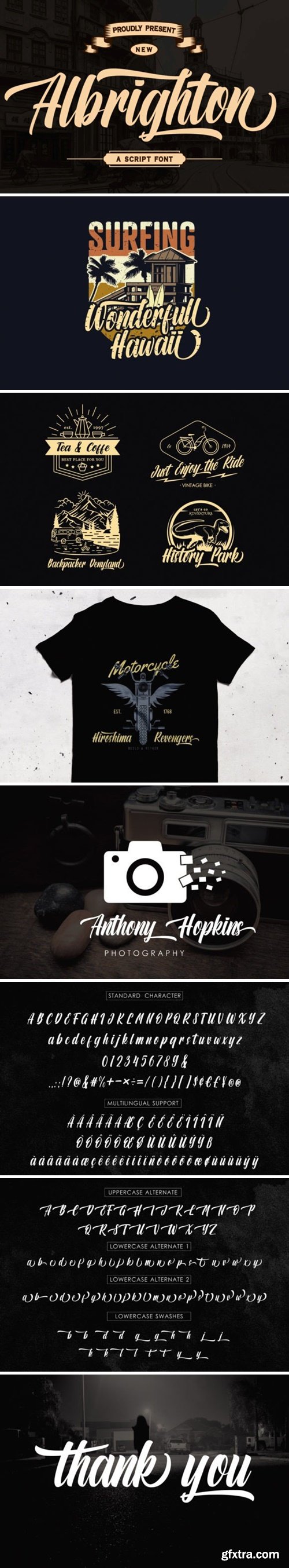 Albrighton Font