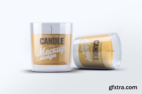 Candle Mockup Collections 13xPSD