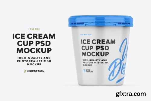 Ice Cream Mockup Collections 14xPSD