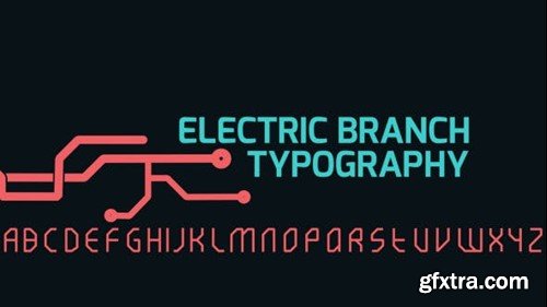 Videohive Electric Branch Typography 8256576